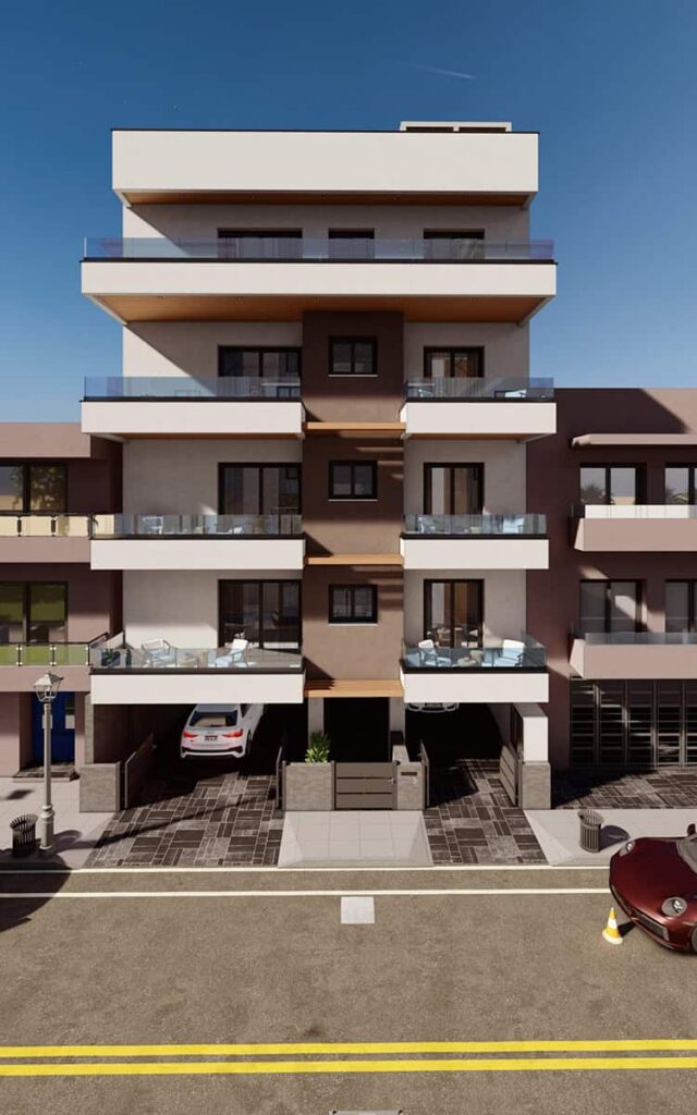 Four-storey apartment building in Peristeri #3