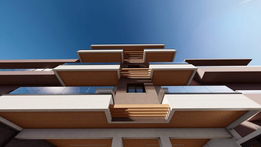 Four-storey apartment building in Peristeri #5